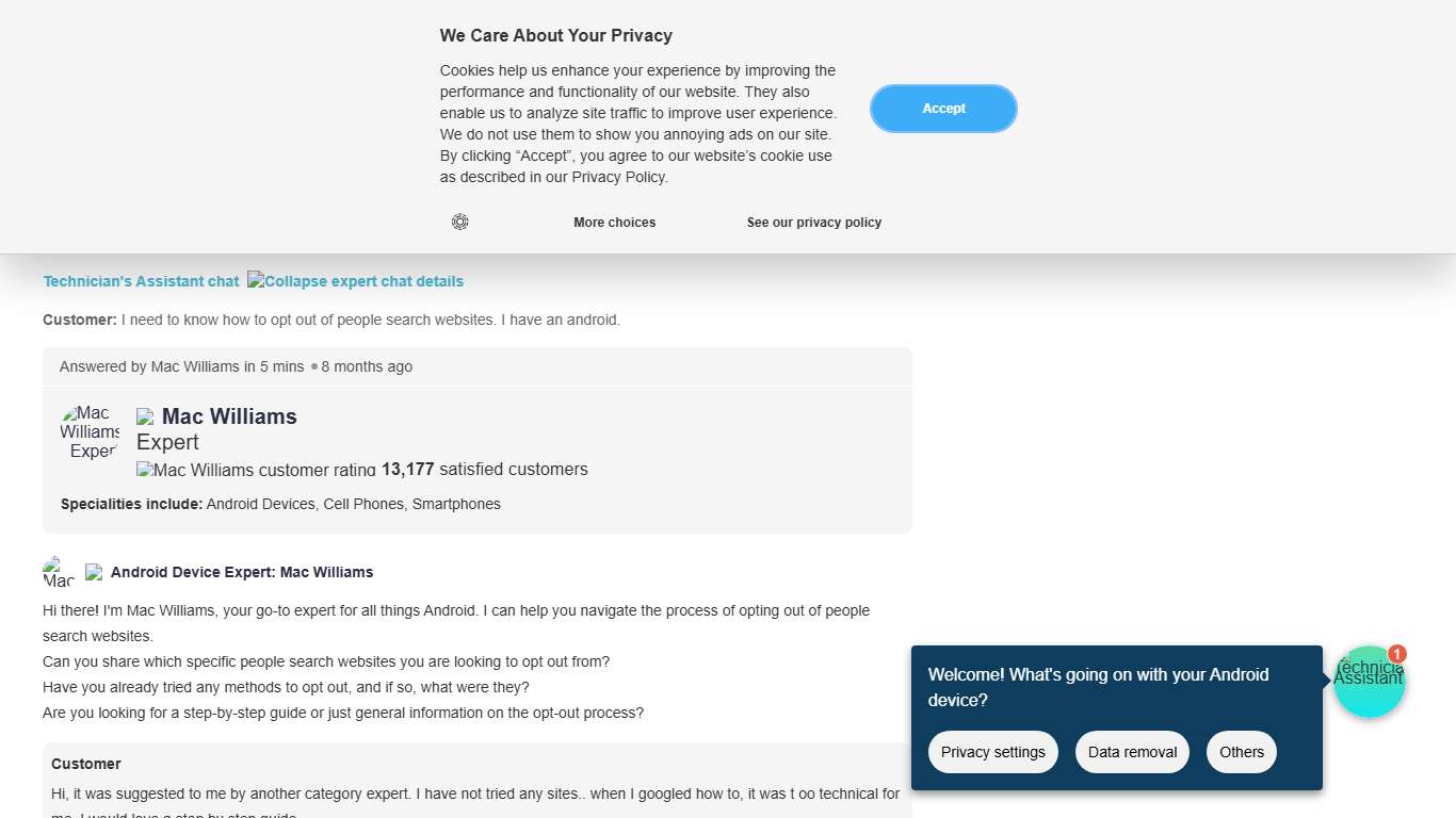 How to Opt Out of People Search Sites on Android?